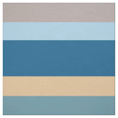 Aangepaste Nautical Stripes fabric Stof (Swatch)