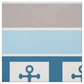 Aangepaste Nautical Stripes fabric Stof (Swatch)