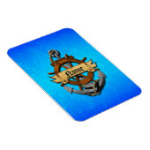 Aangepaste Nautische Anker en Wiel Magneet (Rechterzijde)