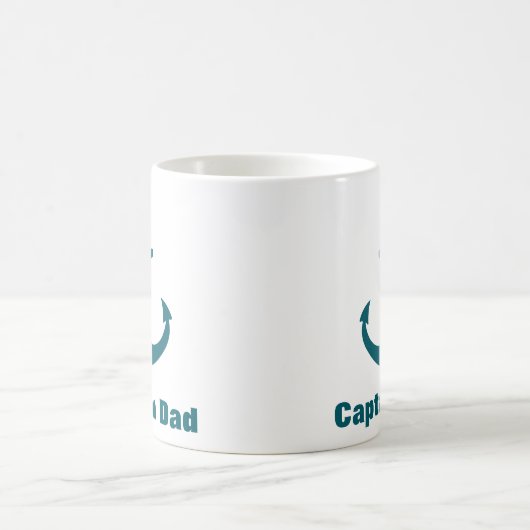 Aangepaste Nautische Anker Mok met Gepersonaliseer (Center)