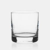 Aangepaste nautische cruiseschip wiel boot kapitei whisky glas (Links)