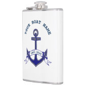 Aangepaste Nautische maatkolf voor anchor Heupfles (Links)