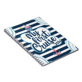 Aangepaste nautische mijn eerste cruise notitieboek (Rechterzijde)