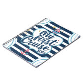 Aangepaste nautische mijn eerste cruise notitieboek (Linkerzijde)