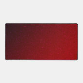 Aangepaste Nebula Red Desk Mat - Kosmisch & Vet (Voorkant)