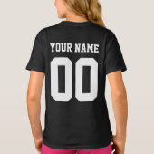 Aangepaste neef- en naamakreelovereenkomende famil t-shirt (Achterkant)