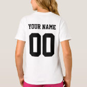 Aangepaste neef- en naamakreelovereenkomende famil t-shirt (Achterkant)