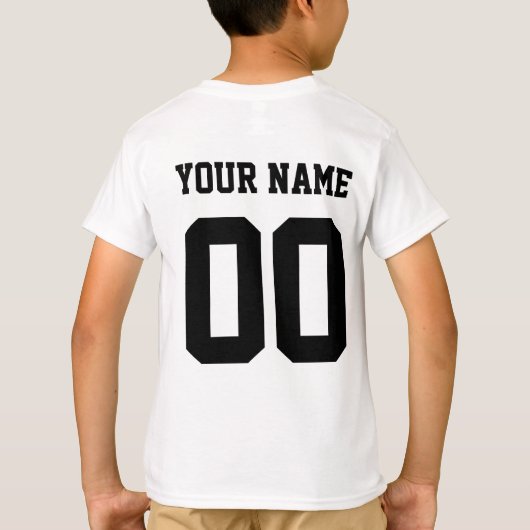 Aangepaste neef- en naamakreelovereenkomende famil t-shirt (Achterkant)