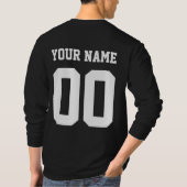 Aangepaste neef- en naamakreelovereenkomende famil t-shirt (Achterkant)