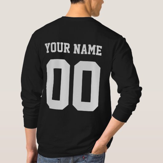 Aangepaste neef- en naamakreelovereenkomende famil t-shirt (Achterkant)