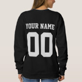 Aangepaste neef- en naamakreelovereenkomende famil trui (Achterkant)