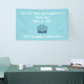 Aangepaste Neem Onze Zonen En Dochters Naar Het We Spandoek (Beurs)