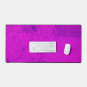 Aangepaste Neon Magenta Desk Mat - Bold & Trendy (Keyboard & Muis)