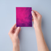 Aangepaste Neon Magenta Flyers (Hand)