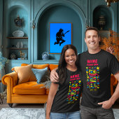 Aangepaste Neon Mummy Pop Art | Wrap Star Hallowee T-shirt