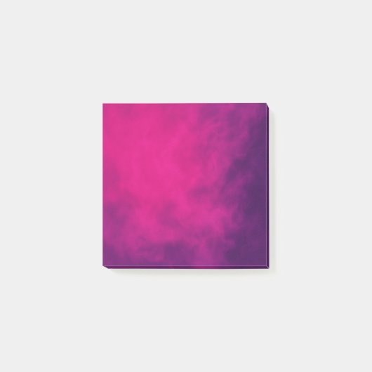 Aangepaste Neon Pink Gradient Notes (Voorkant)