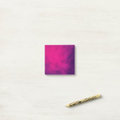 Aangepaste Neon Pink Gradient Notes (Op bureau)