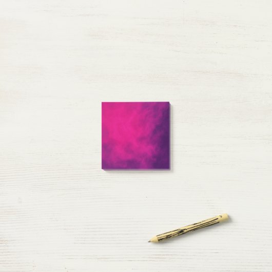 Aangepaste Neon Pink Gradient Notes (Op bureau)