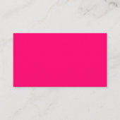 Aangepaste Neon Roze Bellen Kaarten – Bulk Orders (Voorkant)