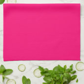 Aangepaste Neon Roze Keuken Handdoek – Vet & Funct (Gevouwen)