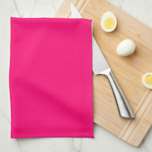 Aangepaste Neon Roze Keuken Handdoek – Vet & Funct