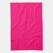 Aangepaste Neon Roze Keuken Handdoek – Vet & Funct (Verticaal)