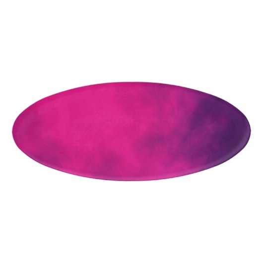 Aangepaste Neon Roze Ombre Naam Tag (Voorkant)