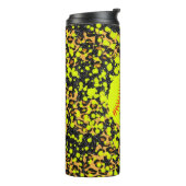 Aangepaste Neon Softball Thermal Tumbler Thermosbeker (Gedraaid links)