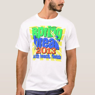 Aangepaste Neon Spring Break 2013 T-Shirts
