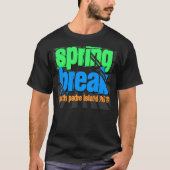 Aangepaste Neon Spring Break T-Shirts (Voorkant)