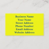 Aangepaste neonroze regenboogmod Visitekaartjes (Achterkant)