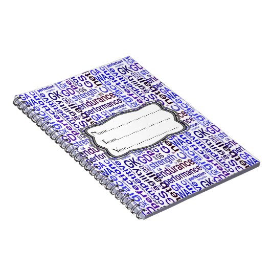 Aangepaste netball-coach notitieboek (Rechterzijde)