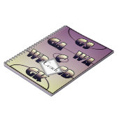 Aangepaste Netball Player-posities op maat Notitieboek (Linkerzijde)