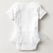 Aangepaste netball Player Position Heart Print Romper (Achterkant)