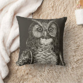 Aangepaste New Baby Boy's Room Cute Owl Kussen (Deken)