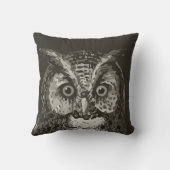 Aangepaste New Baby Boy's Room Cute Owl Kussen (Achterkant)