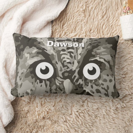 Aangepaste New Baby Boy's Room Cute Owl Kussen