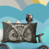 Aangepaste New Baby Boy's Room Cute Owl Kussen