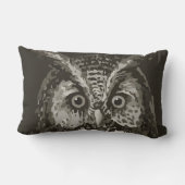 Aangepaste New Baby Boy's Room Cute Owl Kussen (Achterkant)