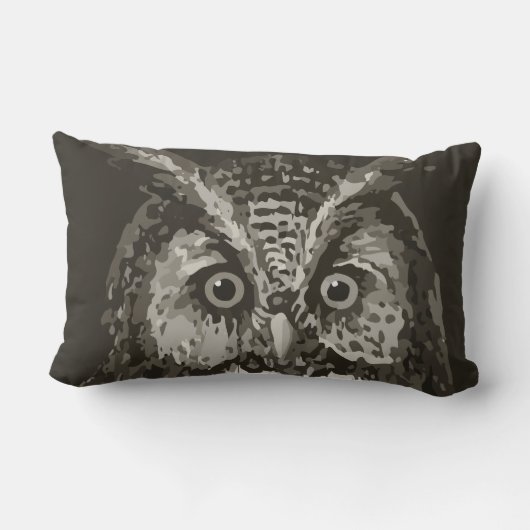 Aangepaste New Baby Boy's Room Cute Owl Kussen (Achterkant)