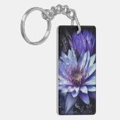 Aangepaste "New Blue" Acryl Sleutelhanger (Voorkant Links)