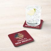 Aangepaste New Mexico State Beverage Coaster Bier Onderzetter (Rechterzijde)