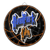 Aangepaste New York City Basketbal Dartbord (Voorkant)