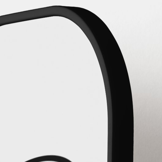 Aangepaste New York Heart-naam Pickleball Paddle (Links Detail)