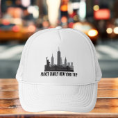 Aangepaste New York Trip Skyline Vrijheidsbeeld Trucker Pet