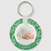 Aangepaste Newborn Photo-Sleutelhanger Sleutelhanger (Voorkant)