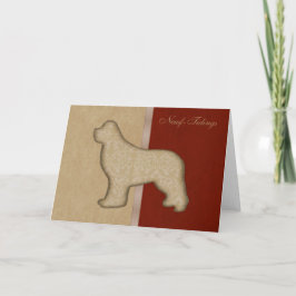 Aangepaste Newf-Tidings Antiek Kaart
