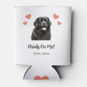 Aangepaste Newfoundland Pet Wedding Koelbox Blikjeskoeler (Voorkant)