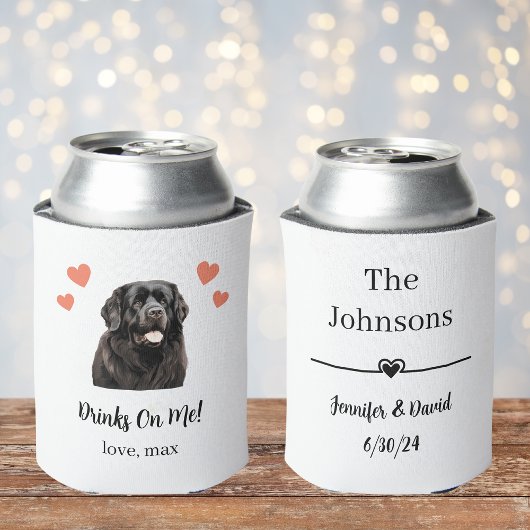 Aangepaste Newfoundland Pet Wedding Koelbox Blikjeskoeler