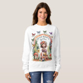 Aangepaste Nichtje En Naams Namen Grote Tante'S Tu Trui (Voorkant volledig)